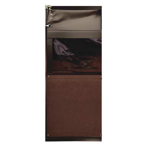 Swinging Door, 8 x 3 ft, Chocolate Brown