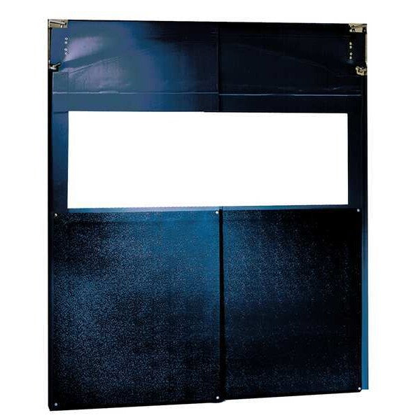 Swinging Door, 8 x 5 ft, Navy Blue, PVC, PR