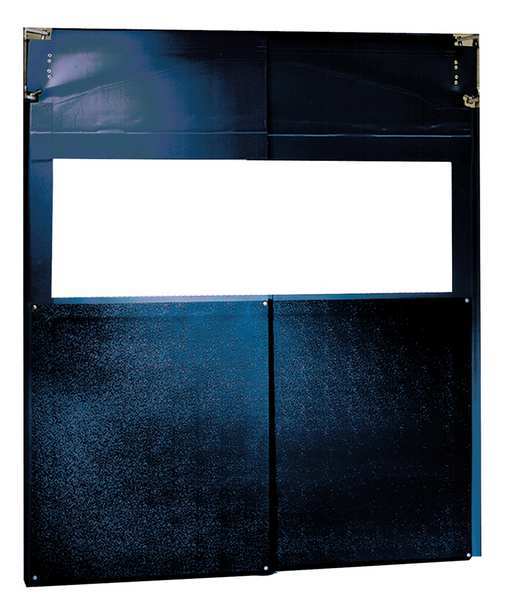 Swinging Door, 8 x 8 ft, Navy Blue, PVC, PR