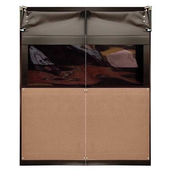 Swinging Dr, 8x8 ft, Medium Brown, PVC, PR