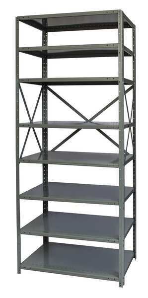 Metal Shelving Unit, 18