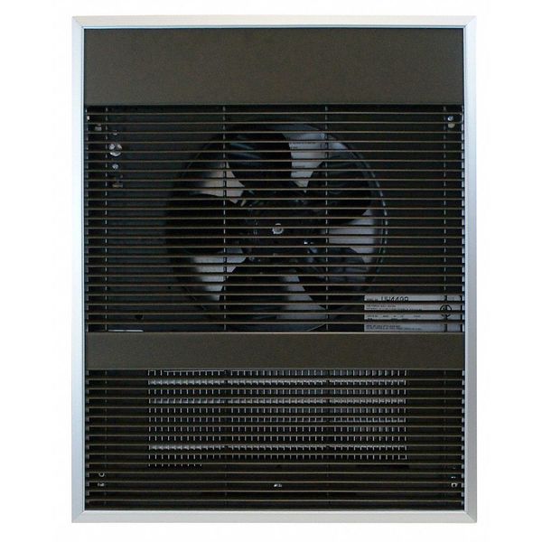 Recessed Electric Wall-Mount Heater, Recessed or Surface, 208/240V AC