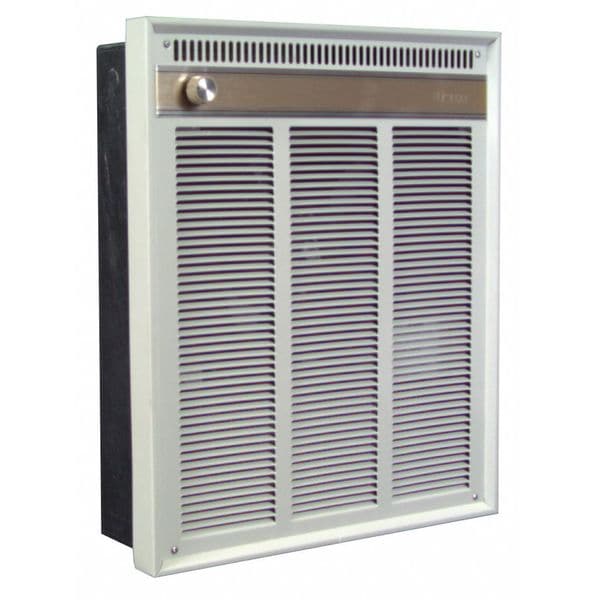Recessed Electric Wall-Mount Heater, Recessed or Surface, 3600/4800 W