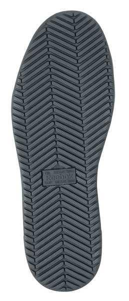 Athletic Work Shoes, Stl, Blk, 11M, PR