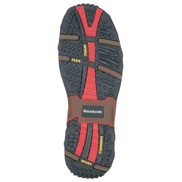 Work Boot, Comp Toe, Brown, 9-1/2M, PR