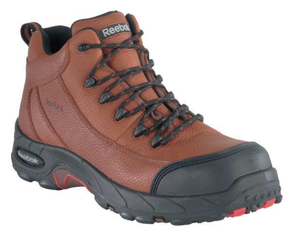 Hiker Boots, 4In, Comp, Brw, 7W, PR