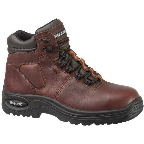 Work Boot, Comp Toe, 6In, Brown, 7M, PR