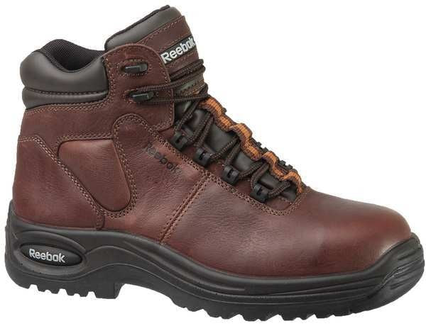 Work Boot, Comp Toe, 6In, Brown, 10M, PR
