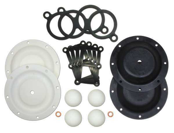 Repair Kit, PTFE, Fluid, 2 In Metallic Pump