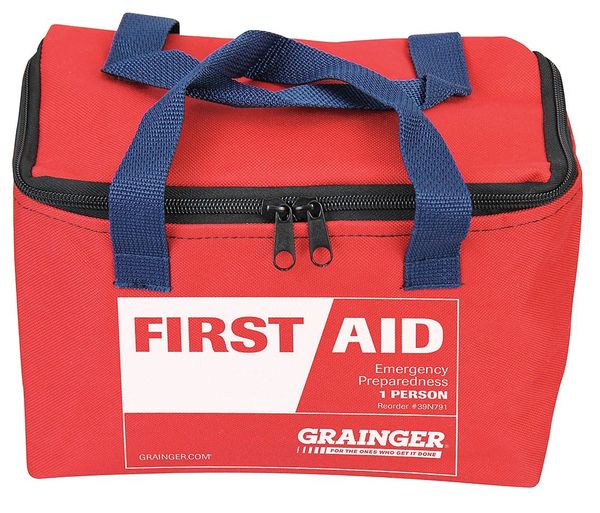 Personal Survival Kit, 16 Piece, Red