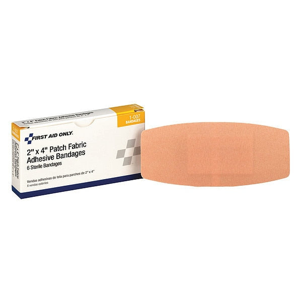 Bandage, Beige, Fabric, Box, 3 In L, PK6