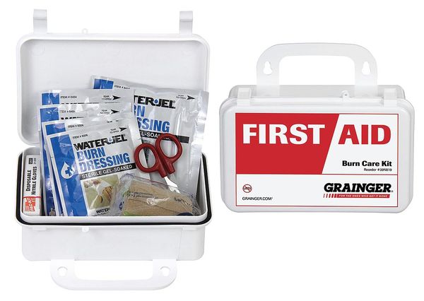 Bulk Burn Care Kit, Plastic