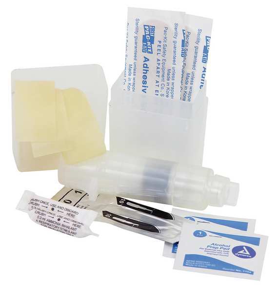 Snake Bite Kit, 9 Piece, White