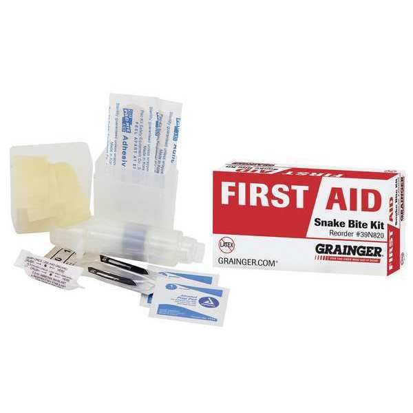 Snake Bite Kit, 9 Piece, White