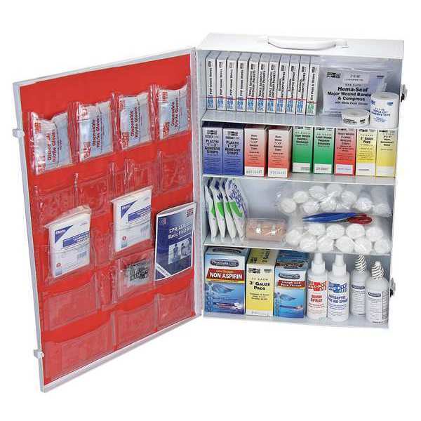 Bulk First Aid Cabinet, Metal, 150 Person