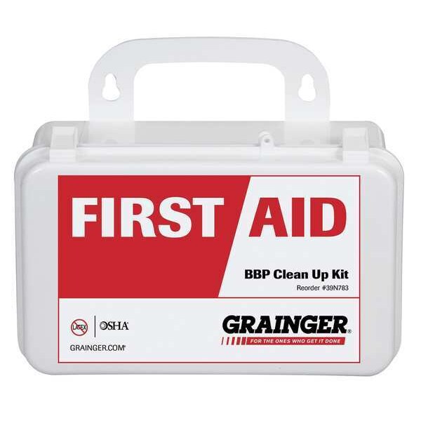 Kit, Bloodborne Pathogen, Small, Width: 2 3/4 in