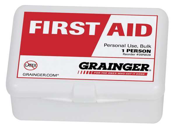 Bulk First Aid kit, Plastic, 1 Person