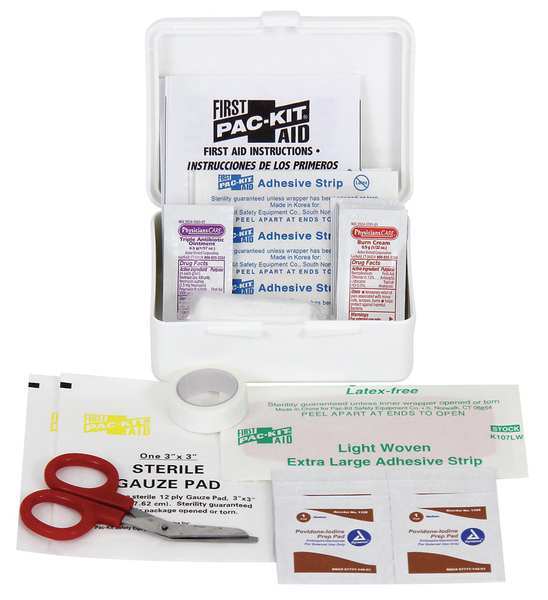 Bulk First Aid kit, Plastic, 1 Person