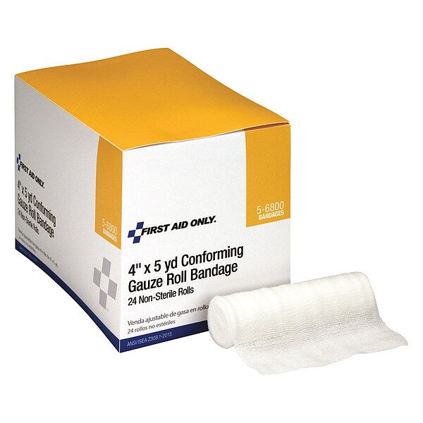 Stretch Gauze, Non-Sterile, No, Gauze, PK24, Width: 4 in