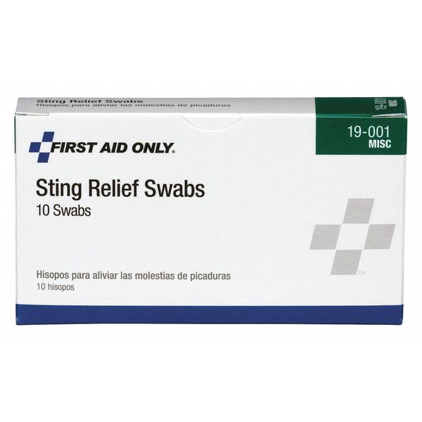 Sting Relief, Packet, 2-1/8 In., PK10