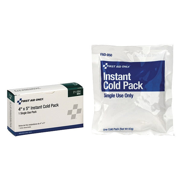 Instant Cold Pack, White, 6In. x 4-1/2In.