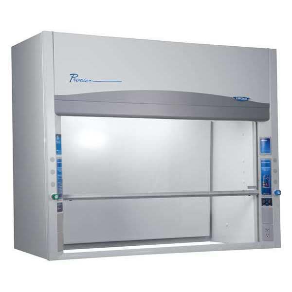 Fume Hood, Thermal Plastic, 96 in W x 31 3/4 in L x 59 in H
