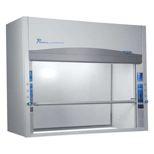 Fume Hood, Thermal Plastic, 60 in W x 31 3/4 in L x 66 in H