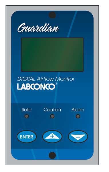 Airflow Monitor, 115V, Digital