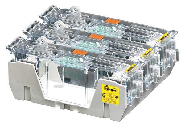 Fuse Block, Industrial, 200A, 3 Pole