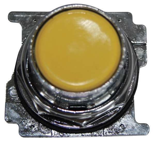 Cutler-Hammer Non-Illum Push Button Operator, Yellow