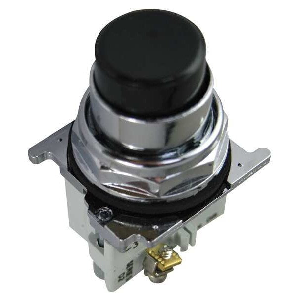 Non-Illum Push Button Operator, Black