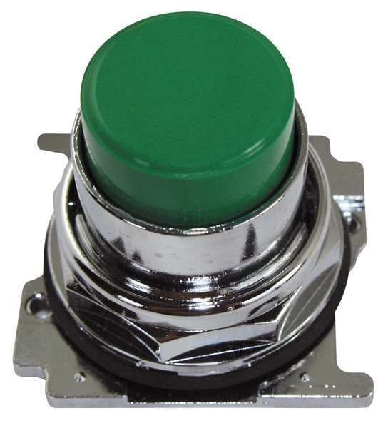 Cutler-Hammer Non-Illum Push Button Operator, Green