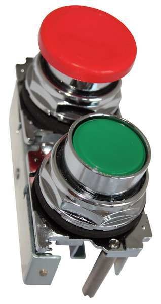 Pendant Pushbutton, 30mm, Flush/Mushroom