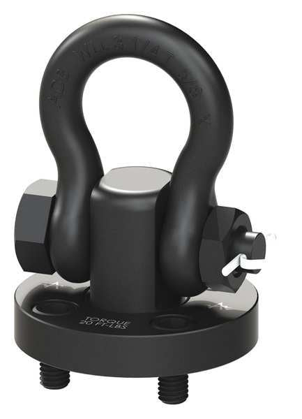 Hoist Ring, Screw-On, 5/16-18in, 7 ft.-lb.