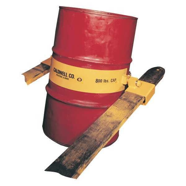 Drum Lifter, 1000 lb, Steel, 55 gal, Yellow