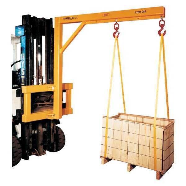 Carriage Forklift Boom, 4000lb, 6 ft Reach