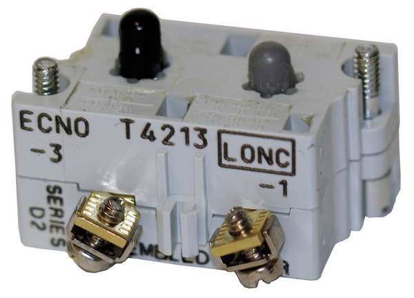 Contact Block, 1NC Lateopn/1NO Earlyclose