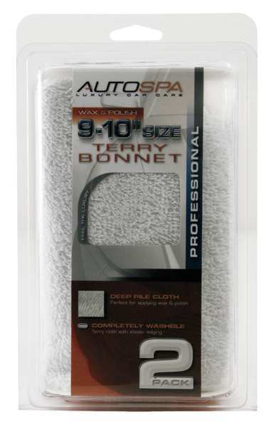 Polishing Bonnet, 9 to 10 In., PK2