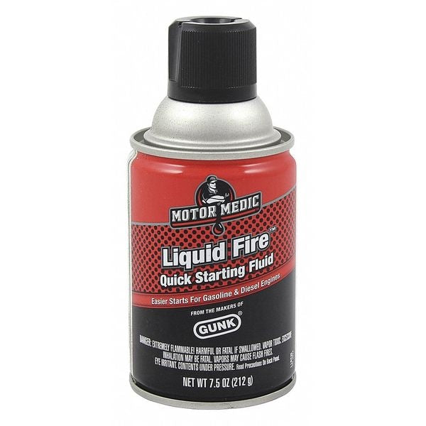 Starting Fluid, 7.5 oz., Can, Red