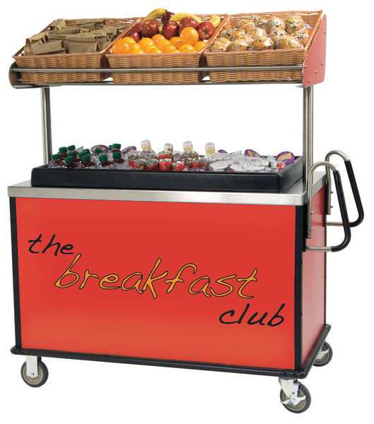 Breakfast Cart, 54-3/4x67x28-1/2 In
