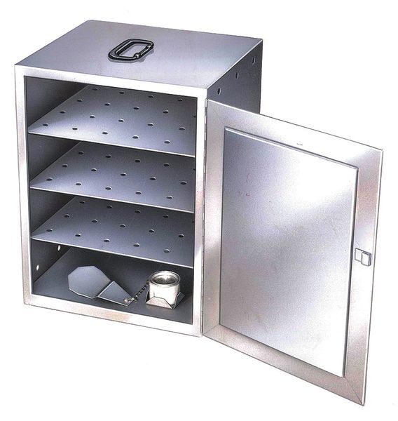 Food Carrier Box, 13-1/4 x 15 x 22 In, SS