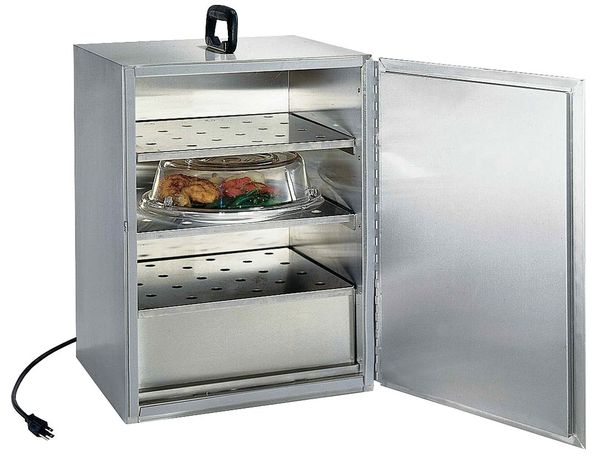 Food Carrier Box, 13-1/4 x 15 x 22 In, SS
