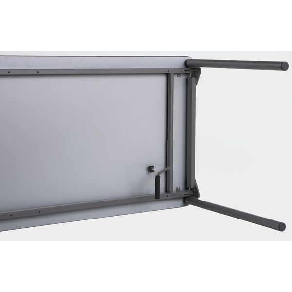 Rectangle Maxx LegroomÃ¢âÂ¢ Wood Folding Table, Gray - 30