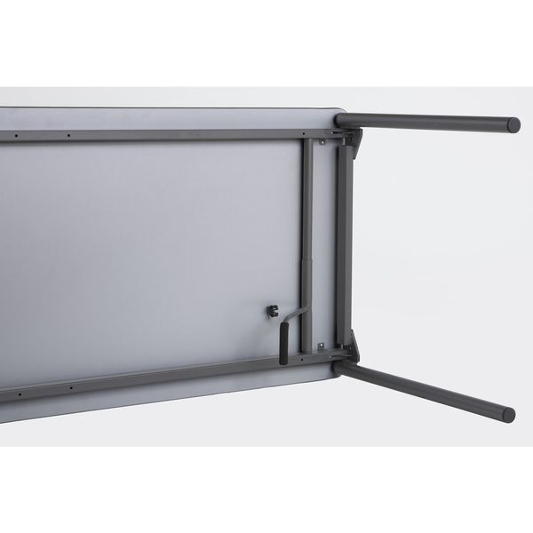 Rectangle Maxx LegroomÃ¢âÂ¢ Wood Folding Table, Walnut - 30