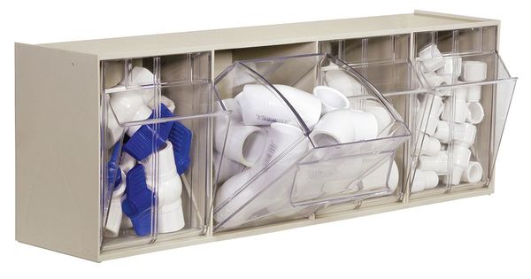 Tip Out Bins, 5 Bins, 5-3/8x23-5/8x6-1/2