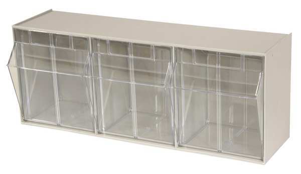 Tip Out Bins, 3 Bins, 7-7/8x23-5/8x9-7/16