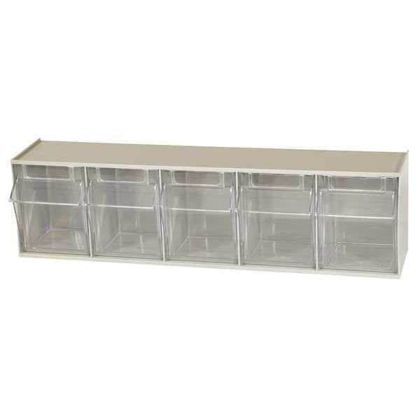 Tip Out Bins, 5 Bins, 5-3/8x23-5/8x6-1/2