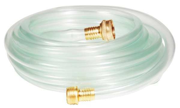 Drainage Hose, White/Clear, 25 ft.