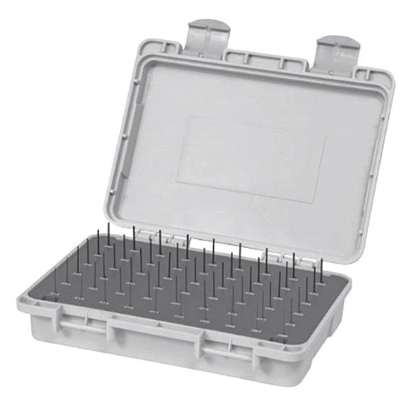 Pin Gage Set, Minus, Class ZZ, 50 Pcs