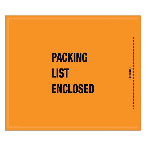 Mil-Spec Pcking Lst Enclsd Envpes, 8 1/2x10